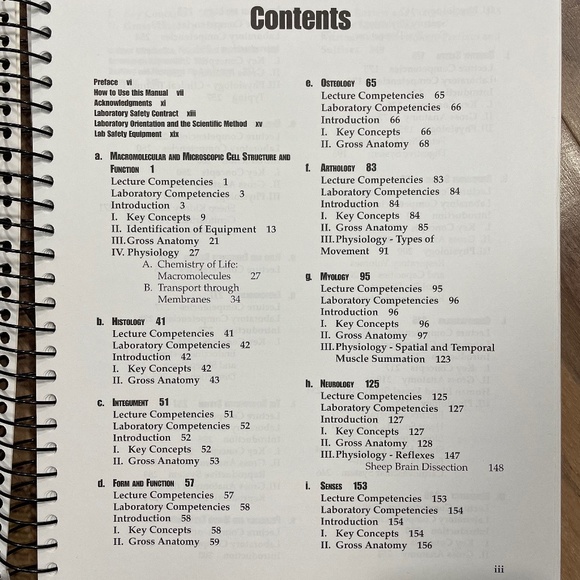 "The Human Organism: Function and Form" Spiral Book - Picture 8 of 10